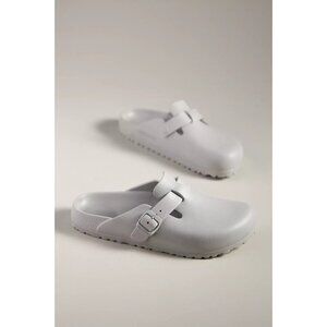 Birkenstock Boston EVA Clogs Grey Rubber 40